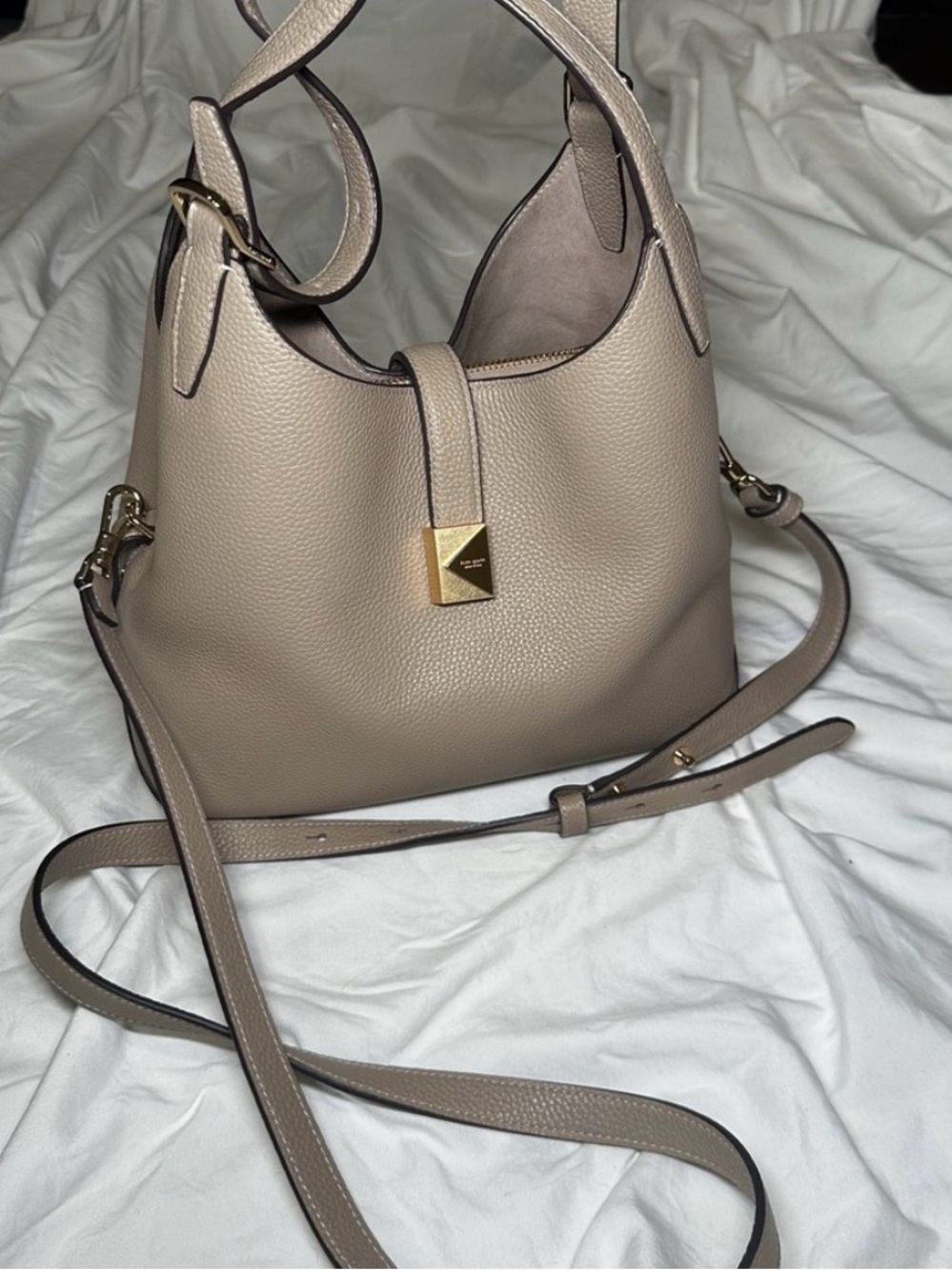 Kate Spade Deco Taupe Crossbody
Tote Bag Leather Hobo Shoulder Purse